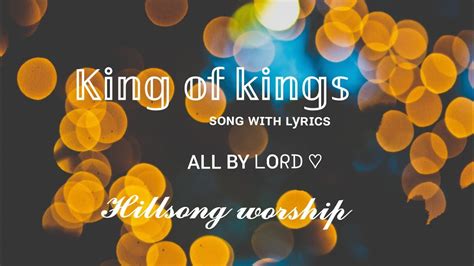 king of kings lyrics|gospel song king of kings.